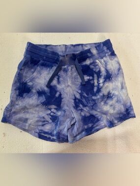 all in motion Blue Tie-Dye Kids Shorts